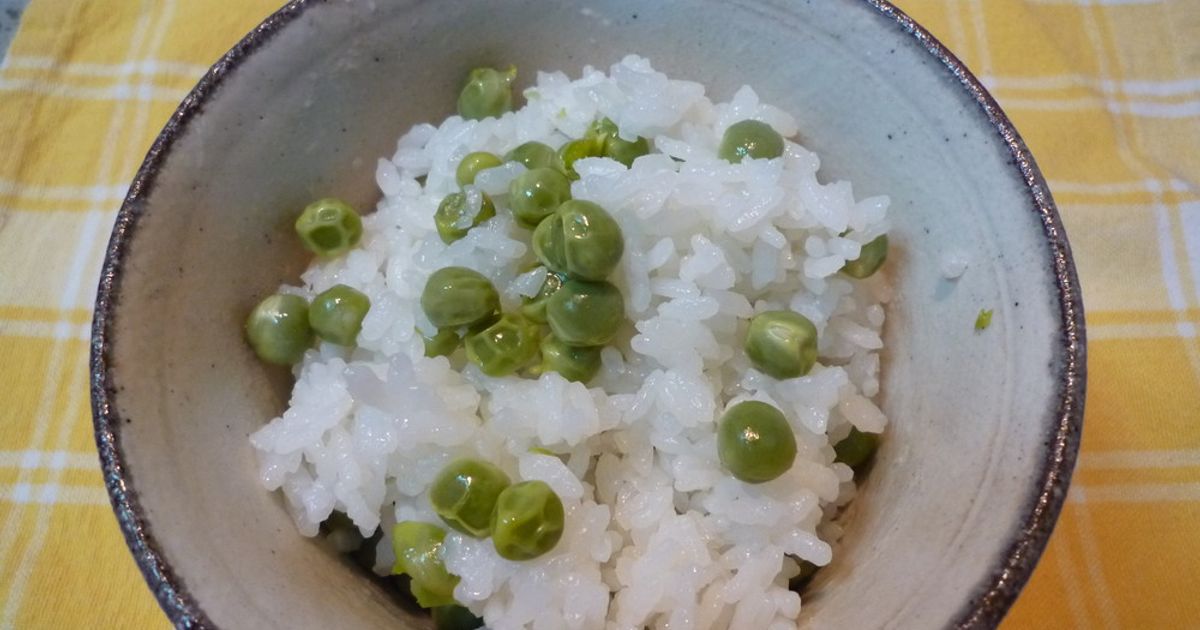 豆の風味を生かした 豆ごはん by pawpaw7 【クックパッド】 簡単