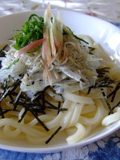 シラスと新玉ねぎの冷うどん-レシピのメイン写真