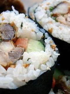 鯵の唐揚げで巻き寿司-レシピのメイン写真