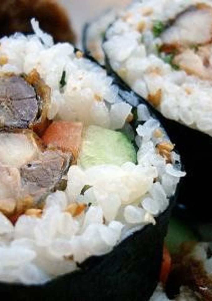 鯵の唐揚げで巻き寿司-レシピのメイン写真