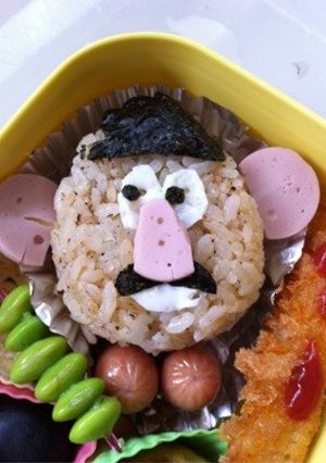 キャラ弁 Mr.ポテトヘッド-レシピのメイン写真