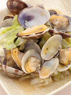あさりとキャベツの中華酒蒸し-レシピのメイン写真