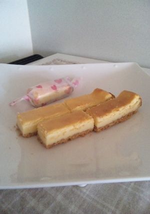 母の日のあっさりスティックチーズケーキ-レシピのメイン写真