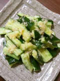 たたききゅうりの香味塩だれかけ-レシピのメイン写真