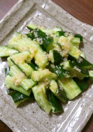 たたききゅうりの香味塩だれかけ-レシピのメイン写真