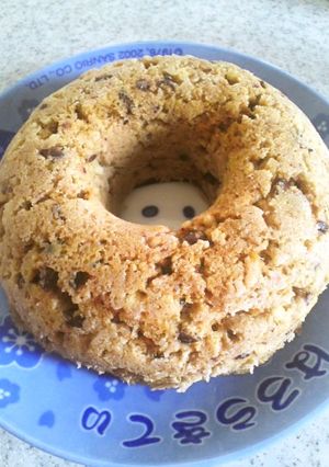 レンジで✾おから蒸しけーき~あずき～-レシピのメイン写真