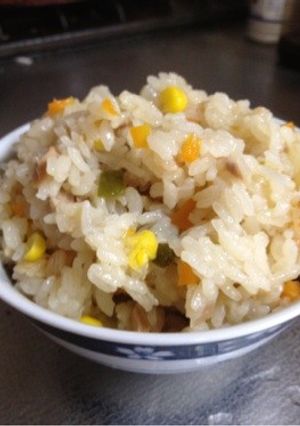 超簡単！チャーハンみたいな炊き込みご飯-レシピのメイン写真