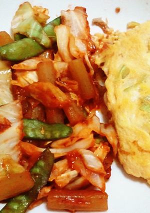 残り野菜のコチュジャン炒め-レシピのメイン写真