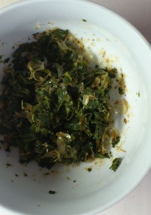 お茶でがらしのおひたし-レシピのメイン写真