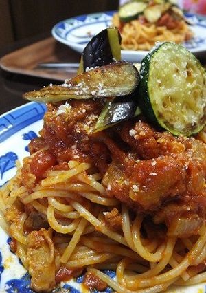 豚バラ肉で！アマトリチャーナ風パスタ-レシピのメイン写真