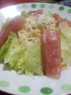 さっぱりサラダ風塩麹パスタ-レシピのメイン写真