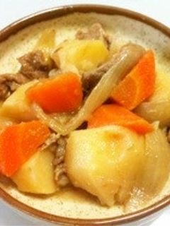 春!新じゃがと新玉ねぎの肉じゃが☆-レシピのメイン写真