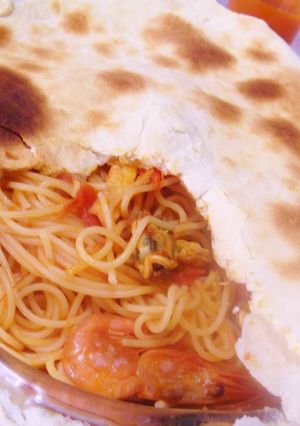 海人のペスカトーレ☆潮風香りたつ石釜風-レシピのメイン写真