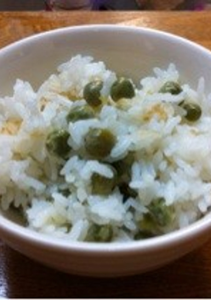 豆とお塩だけ！塩加減抜群☆豆ごはん-レシピのメイン写真