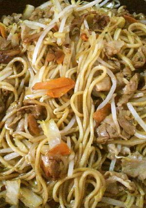 甘口蒸し焼きそば-レシピのメイン写真
