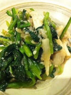 醤油麹☆ほうれん草の胡桃和え-レシピのメイン写真
