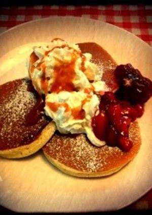 モチモチ♥パンケーキ-レシピのメイン写真