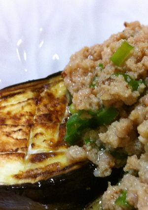 なすの肉味噌がけ-レシピのメイン写真
