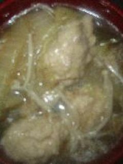 鶏団子のあったか鍋-レシピのメイン写真