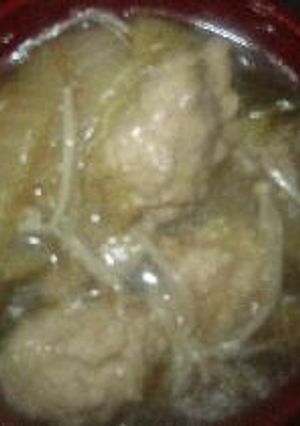 鶏団子のあったか鍋-レシピのメイン写真
