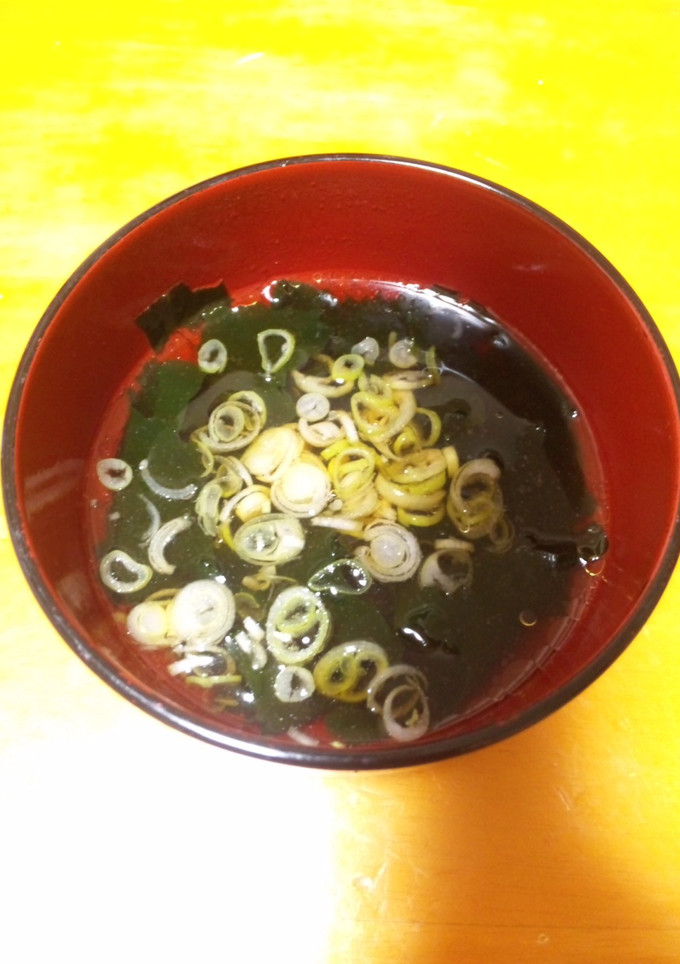 テキトー☆簡単 中華風わかめスープ-レシピのメイン写真