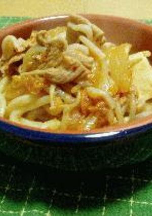HOTなキムチうどん-レシピのメイン写真