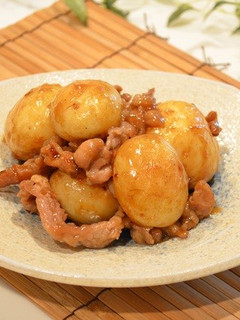 新じゃがと豚肉のてりてり黒酢炒め☆-レシピのメイン写真