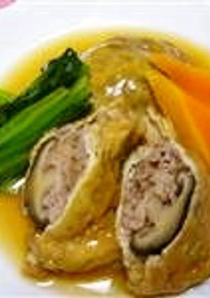しいたけの肉詰めあんかけ巾着煮☆-レシピのメイン写真
