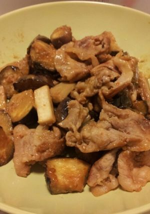 茄子と豚肉の味噌炒め-レシピのメイン写真