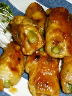 豚肉のロール巻~照り焼き風~-レシピのメイン写真