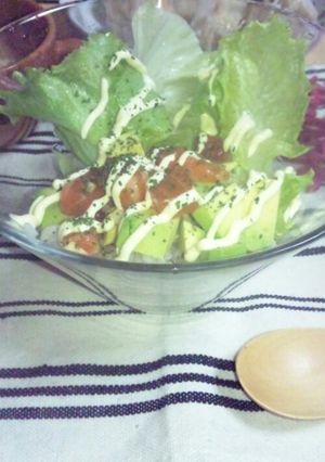 アボガドサーモン丼-レシピのメイン写真
