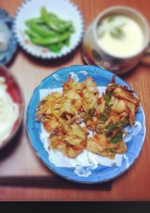 春のかき揚げ2種-レシピのメイン写真