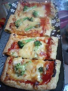 薄揚げピザ-レシピのメイン写真
