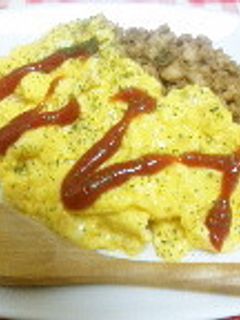ふわふわ卵の二色丼(^O^)-レシピのメイン写真