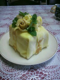 プレゼントに♪クレープケーキ-レシピのメイン写真