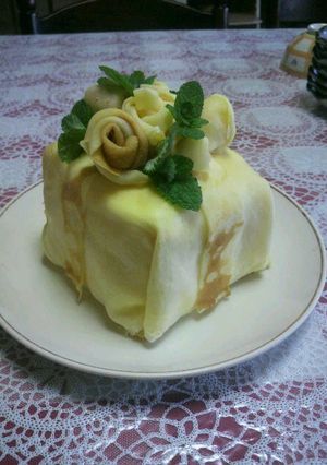 プレゼントに♪クレープケーキ-レシピのメイン写真
