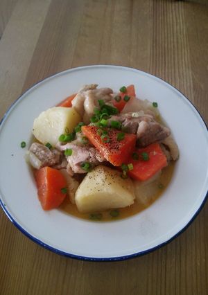鶏肉のピリ辛みそ煮込み-レシピのメイン写真