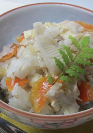 炊き込みご飯-レシピのメイン写真