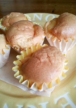 ふわふわカスタードケーキ-レシピのメイン写真