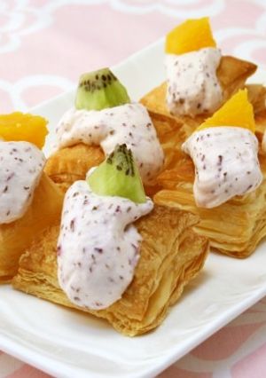 プチパイ 赤しそクリーム-レシピのメイン写真