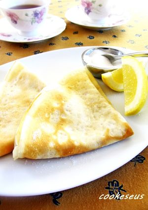ブリティッシュパンケーキ(クレープ)-レシピのメイン写真