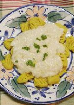 カボチャのそば粉ニョッキ-レシピのメイン写真