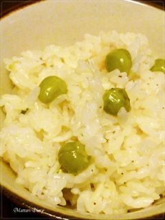 グリーンピースとシラスの炊き込みご飯-レシピのメイン写真