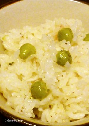 グリーンピースとシラスの炊き込みご飯-レシピのメイン写真