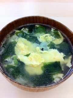 ☆簡単にサッと作れる☆卵わかめスープ☆-レシピのメイン写真