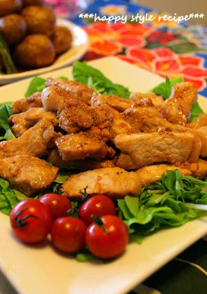 ☆塩麹漬け肩ロースのにんにく醤油焼き☆-レシピのメイン写真