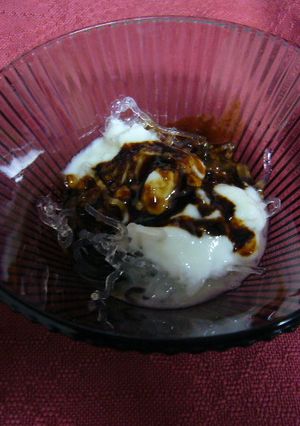 プチプチ食感のヘルシーヨーグルト-レシピのメイン写真