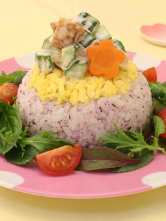 サラダケーキ寿司-レシピのメイン写真