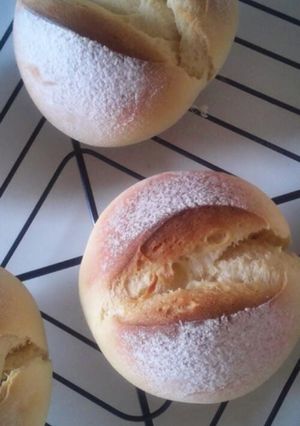 生クリームでしっとりもっちりお米パン-レシピのメイン写真