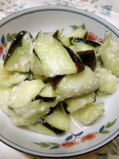 ナスの塩麹漬け!-レシピのメイン写真